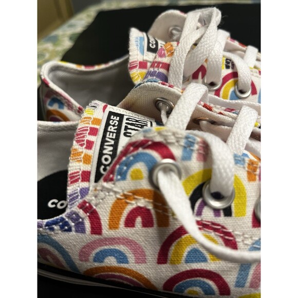 Converse Pride Rainbow Sneakers Chuck Taylor Low Unisex Men’s 6; Women’s 8 - Picture 6 of 14